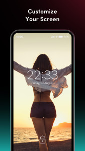 اسکرین شات 3 برنامه TickTock-TikTok Live Wallpaper