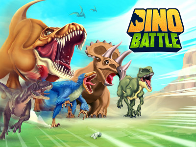 اسکرین شات بازی Dino Battle 1