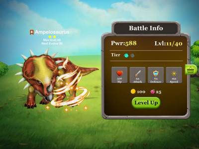 اسکرین شات بازی Dino Battle 5