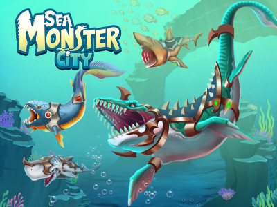 اسکرین شات بازی Sea Monster City 1