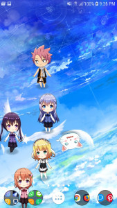 اسکرین شات برنامه Lively Anime Live Wallpaper 2