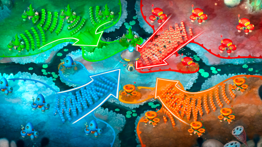 اسکرین شات بازی Mushroom Wars 2: RTS Strategy 4