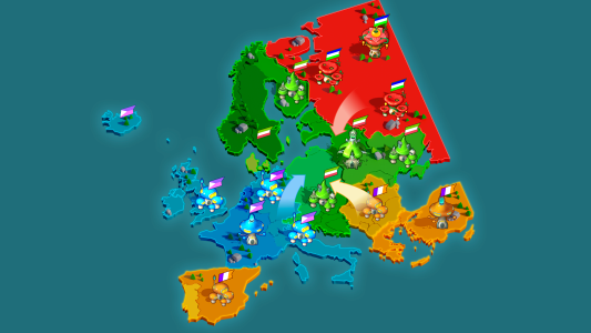 اسکرین شات 1 بازی Mushroom Wars 2: RTS Strategy