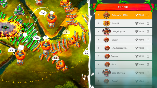 اسکرین شات 8 بازی Mushroom Wars 2: RTS Strategy