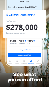 اسکرین شات 2 برنامه Zillow: Homes for Sale & Rent