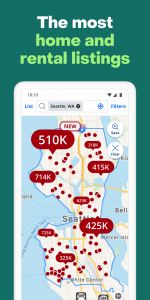 اسکرین شات برنامه Zillow: Homes For Sale & Rent 2