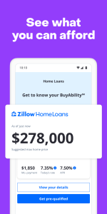 اسکرین شات 3 برنامه Zillow: Homes for Sale & Rent