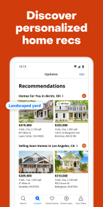 اسکرین شات 5 برنامه Zillow: Homes for Sale & Rent