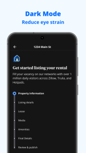 اسکرین شات 3 برنامه Zillow Rental Manager