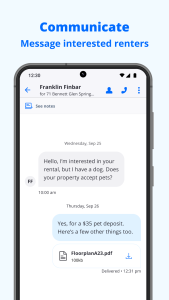 اسکرین شات 5 برنامه Zillow Rental Manager