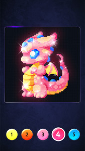 اسکرین شات 3 برنامه Magic Diamond Painting－Gem Art