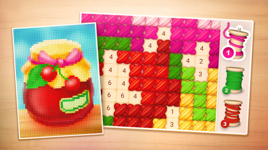 اسکرین شات 7 بازی Magic Cross Stitch: Pixel Art