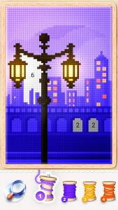 اسکرین شات 4 بازی Magic Cross Stitch: Pixel Art