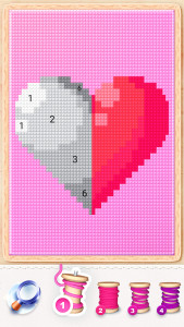 اسکرین شات 5 بازی Magic Cross Stitch: Pixel Art