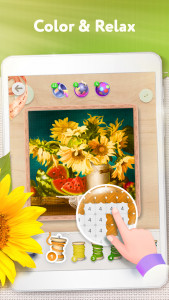 اسکرین شات 1 بازی Magic Cross Stitch: Pixel Art