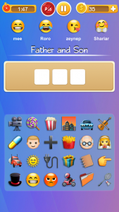 اسکرین شات بازی Words to Emojis – Best Emoji Guessing Quiz Game 7