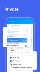 اسکرین شات 3 برنامه Zalo