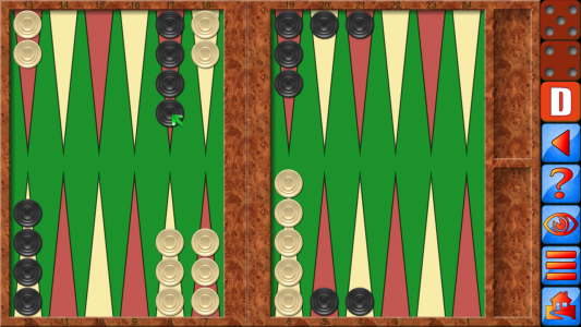 اسکرین شات 1 بازی Backgammon V+