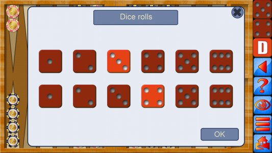 اسکرین شات بازی Backgammon V+ 5