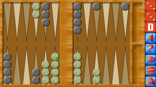 اسکرین شات بازی Backgammon V+ 2