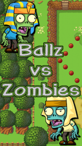 اسکرین شات بازی Ballz vs Zombies, zap the zombie fun 1