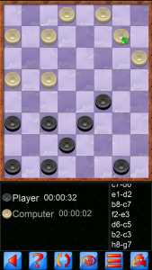 اسکرین شات 1 بازی Checkers, draughts and dama