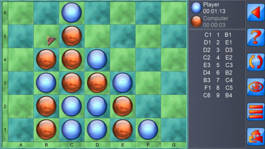 اسکرین شات 3 بازی Four In A Line V+
