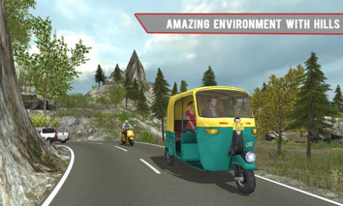 اسکرین شات برنامه Tuk Tuk Auto Rickshaw Off Road 3