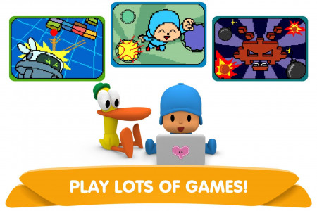 اسکرین شات بازی Pocoyo Arcade Mini Games 1