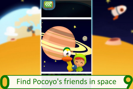 اسکرین شات بازی Pocoyo 1,2,3 Space Adventure 7