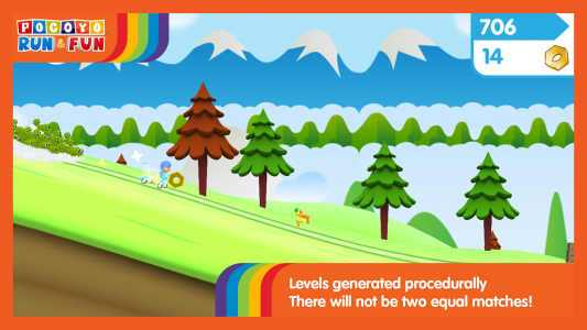اسکرین شات 2 بازی Pocoyo Run & Fun: Cartoon Jump