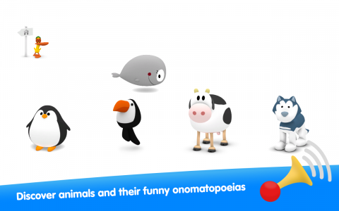 اسکرین شات 1 بازی Pocoyo Sounds Of Animals
