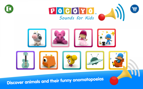 اسکرین شات 2 بازی Pocoyo Sounds Of Animals