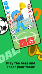 اسکرین شات 3 بازی Talking Pocoyo Football