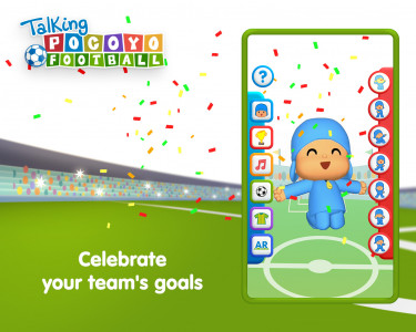 اسکرین شات بازی Talking Pocoyo Football 3