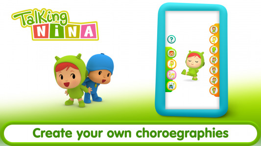 اسکرین شات بازی Talking Pocoyo: My friend Nina 2