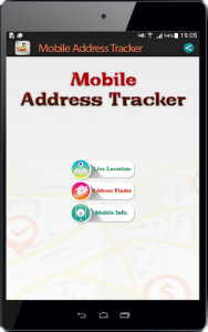 اسکرین شات برنامه Live Mobile address tracker 6