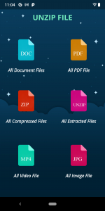 اسکرین شات برنامه Unzip Tool – Zip File Extracto 2