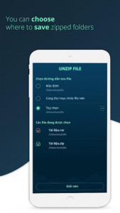 اسکرین شات برنامه Unzip Tool – Zip File Extractor For Android 3