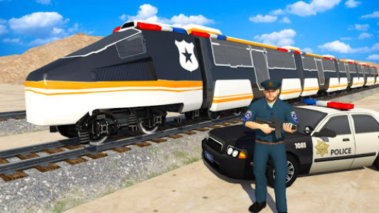 اسکرین شات بازی Police Train Simulator 3D: Prison Transport 5