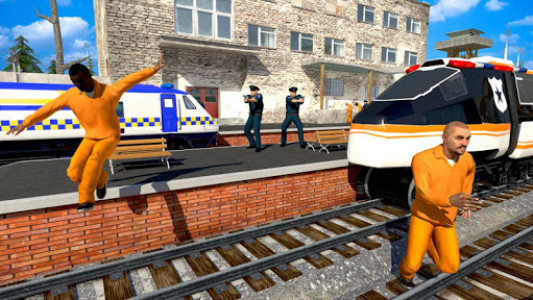 اسکرین شات بازی Police Train Simulator 3D: Prison Transport 2