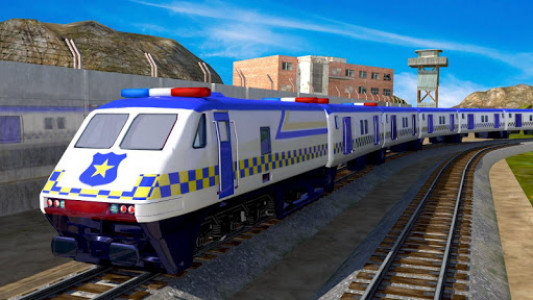 اسکرین شات بازی Police Train Simulator 3D: Prison Transport 7