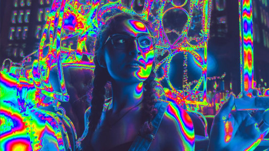 اسکرین شات 2 برنامه Psychedelic camera