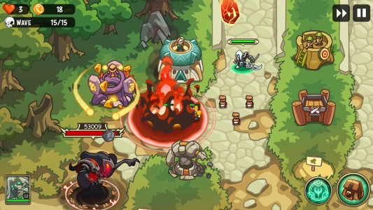 اسکرین شات 2 بازی Empire Warriors: Tower Defense