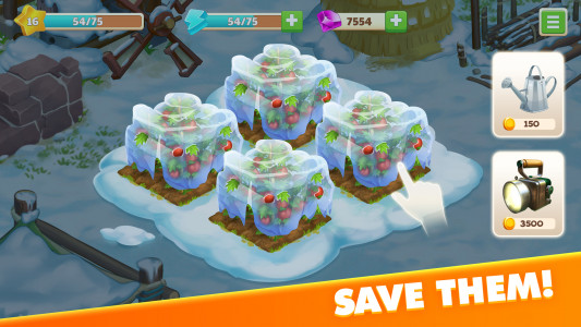 اسکرین شات بازی Frozen Farm: Island Adventure 4