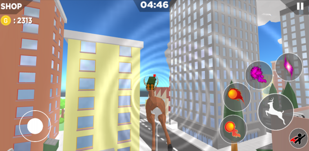 اسکرین شات بازی Crazy deer simulator 2