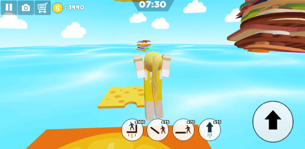 اسکرین شات بازی Escape sandwich island parkour 3