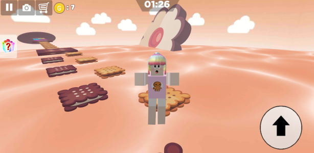 اسکرین شات 6 بازی Chocolate Cookies Parkour Girl