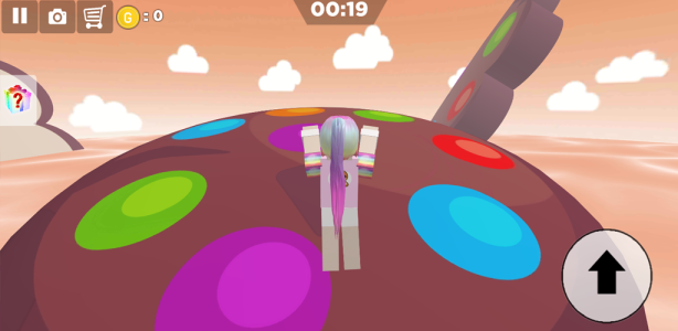 اسکرین شات 4 بازی Chocolate Cookies Parkour Girl