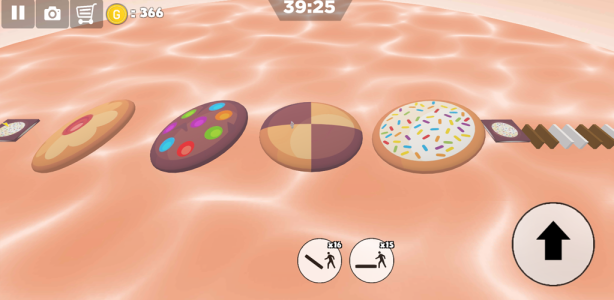 اسکرین شات 2 بازی Chocolate Cookies Parkour Girl